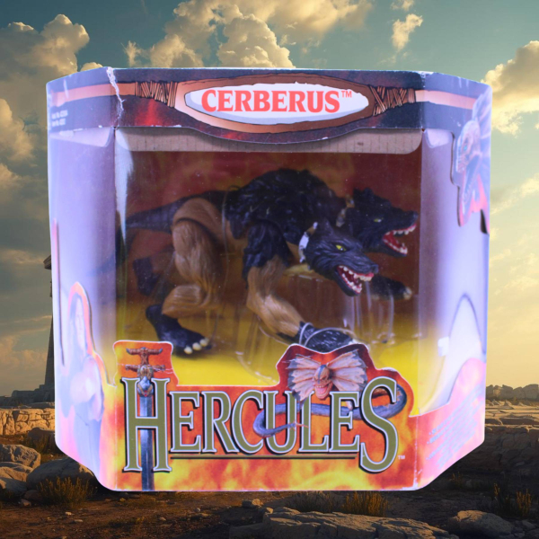 Hercules TV Serie Cerberus Actionfigur Toy Biz 1996 | Hoppla-Stuff
